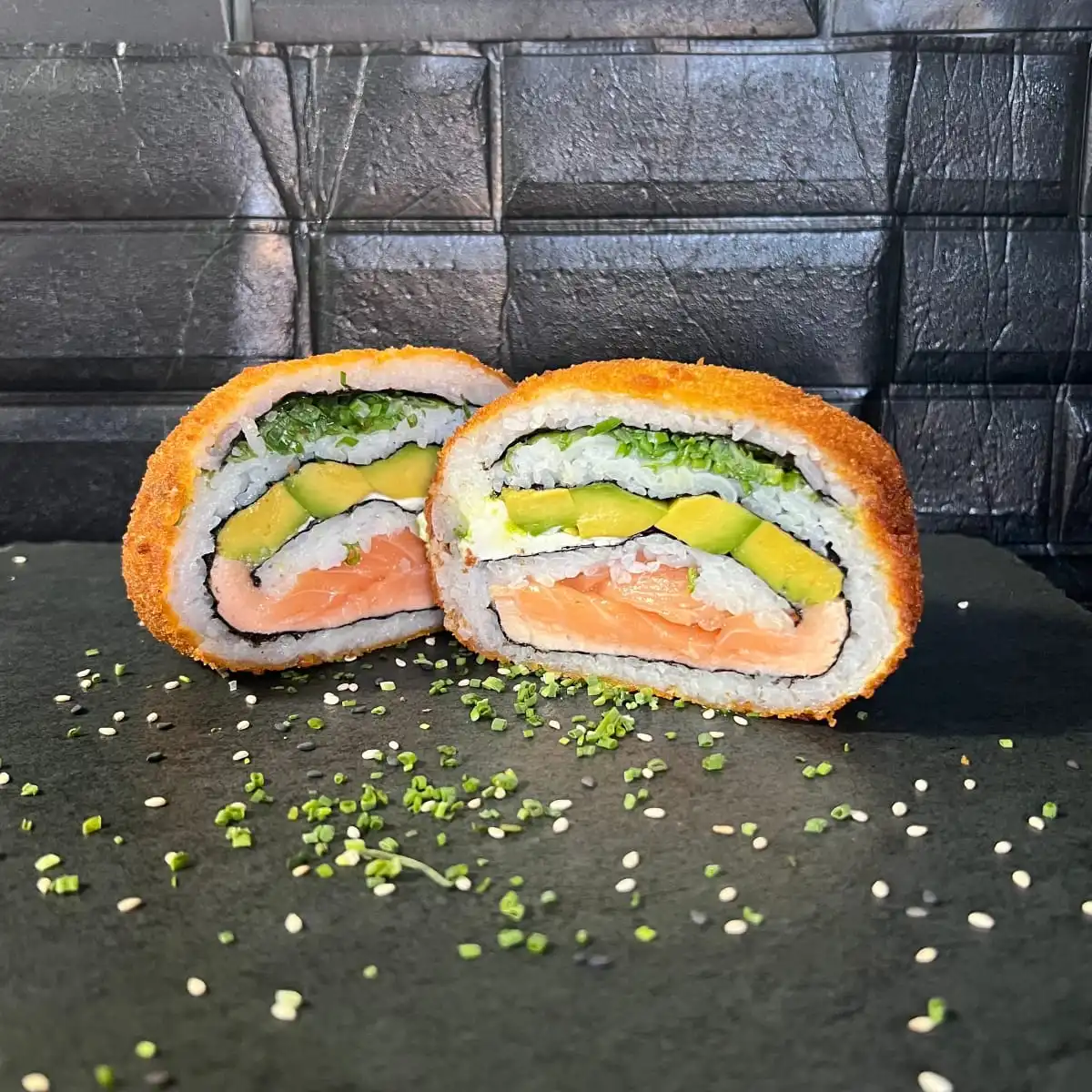 Sushi Burguer de Salmón